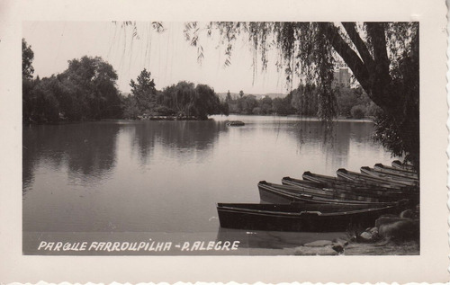 Brasil Antigua Fotografia Parque Farroupilha De Porto Alegre