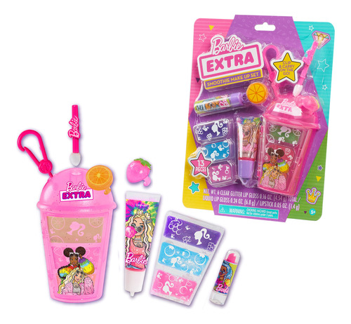 Barbie - Juego De Maquillaje Extra Batido, Juego De 13 Piez.