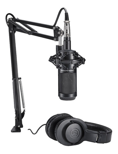 Audio Technica At2035pk Kit De Microfono Soporte Y Auricular