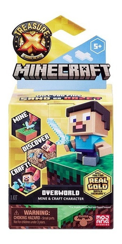 Treasure X Tesoro Minecraft Overworld Figura Sorpresa 673 Ed