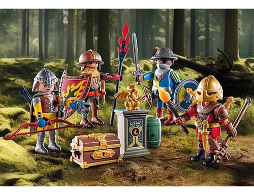 Figura Caballeros De Novelmore 71487 Playmobil