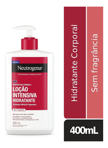 Loção Intensiva Hidratante Neutrogena Norwegian Sem Fragr.