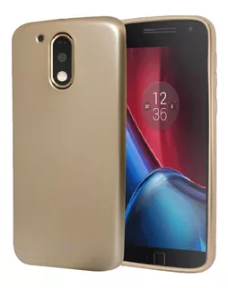 Funda Silicon Loli Metal Jelly Para Motorola Moto G4|g4 Plus