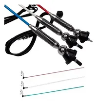 Comprar Kit X 2 De Antenas Látigo Fibra Regulable 2mts