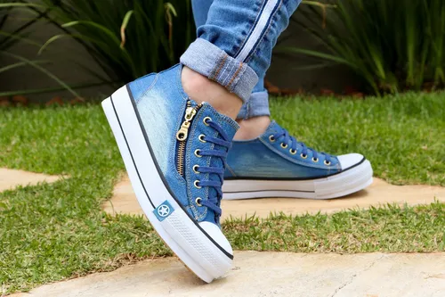 Tenis jeans feminino 2025