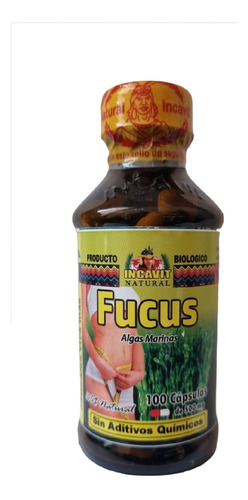 Fucus Algas Marinas 100 Capsulas C/u 500mg