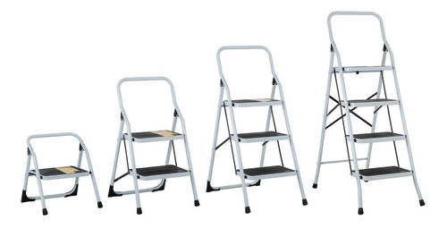 Imagen 1 de 2 de Escalerillas Plegables De Acero, Dos Peldaños 4.5 Kg Pretul