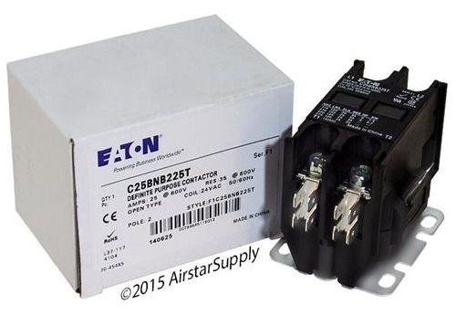 Reemplazado Eaton Cutler Hammer C25bnb225t Contactor 2 Polo