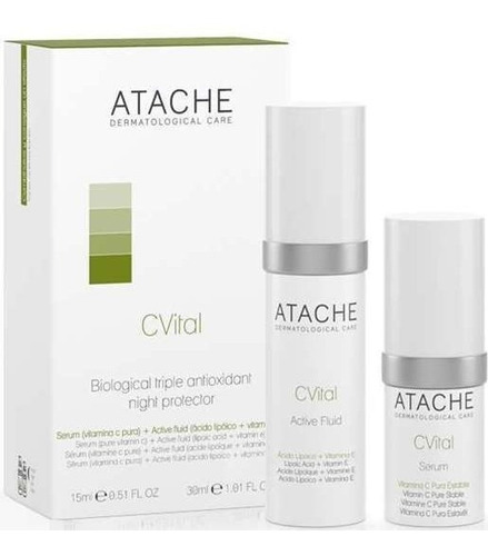 Atache C Vital Serum Mas Active Fluid 2 Und