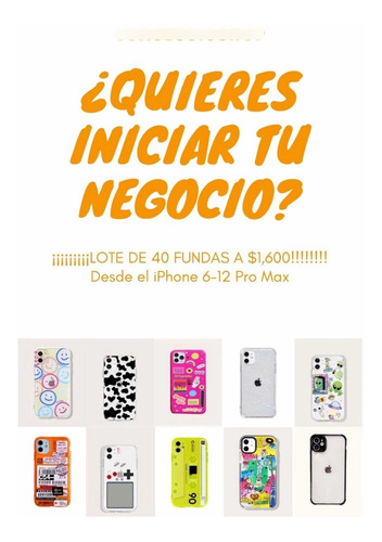 Mayoreo Fundas De iPhone