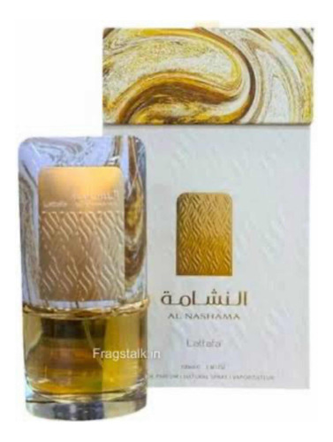 Lattafa Al Nashama Eau De Parfum 100ml Volumen De La Unidad 100 Ml