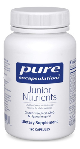 Multivitamin Para Niños Pure Encapsulations 120 Cápsulas