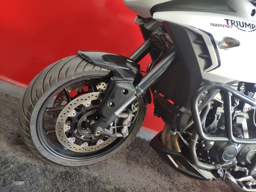 Triumph Tiger Sport 1050 Abs 2015 Branca Branco