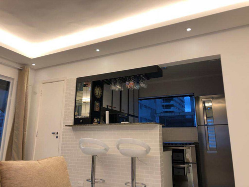 Imagem 10 de 30 de Cobertura Com 3 Dorms, Astúrias, Guarujá - R$ 690 Mil, Cod: 5232 - V5232