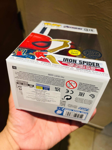 Iron Spider Glow In The Dark Avengers Endgame Funko Pop!