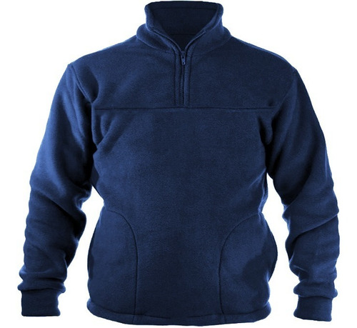 Imagen 5 de 10 de Buzo Polar Hombre Mujer Unisex Abrigo Cuello Alto Premium