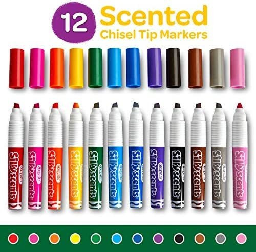 Marcadores Con Aromas Crayola Silly Scents X12u Pack X1