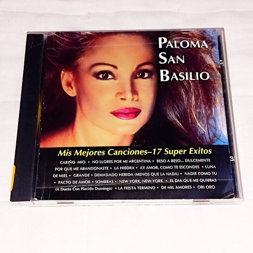Cd Paloma San Basilio - 17 Súper Éxitos (1993) Usa