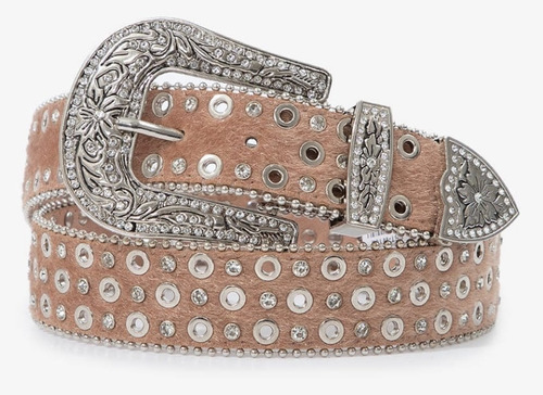 Cinto Moda Country Feminino Com Pedras E Strass