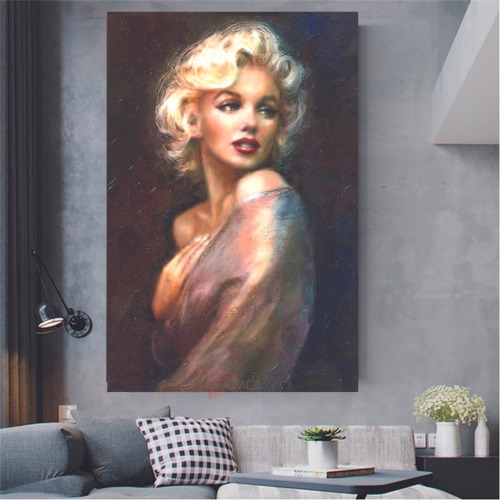 Cuadro Marilyn Monroe Pop Culture Canvas Grueso Cmn6 90x140