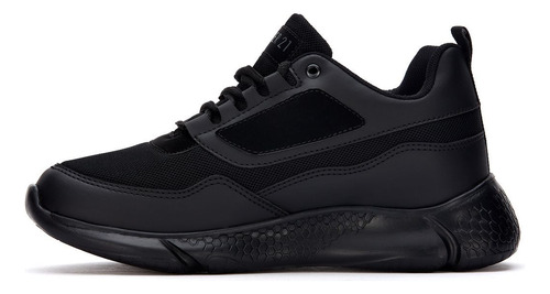Sneaker Urbano 28449tve Transpirable Malla Texto Bimaterial