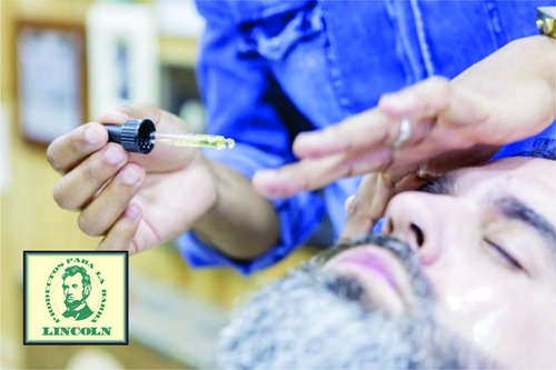 Imagen 2 de 9 de Aceite Para Barba Lincoln Crecimiento,nutre,fortalece,eeuu