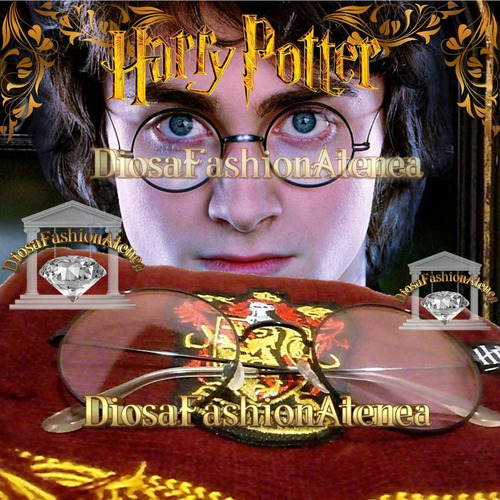Anteojos Lentes Harry Potter Gafas Hp Hogwarts Mago Disfraz-