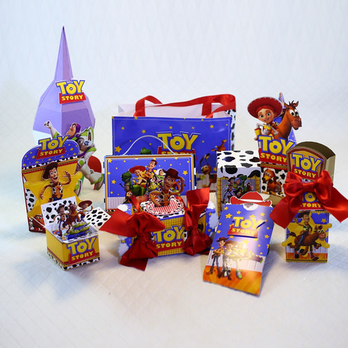 Kit Imprimible Cajitas 2 Toy Story 