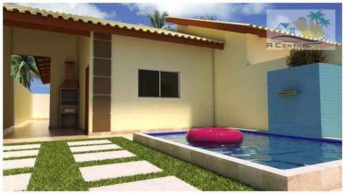 Imagem 1 de 5 de Casa Residencial À Venda, Balneário Califórnia, Itanhaém. - Ca0474
