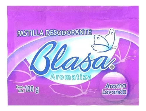Pastilla Desodorante Blasa Aromatizada Para Baño 100g Lavand