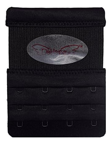 3 Uds Extensor De Sujetador Trasero Elástico 4 Ganchos 3 Fil
