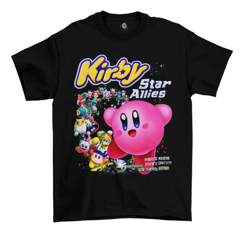 Cl Camisa De Algodón Kirby Star Allies Game