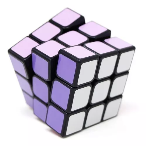 Cubo Mágico 3x3x3 Fellow Cube P&B - Cuber Brasil - Wandinha