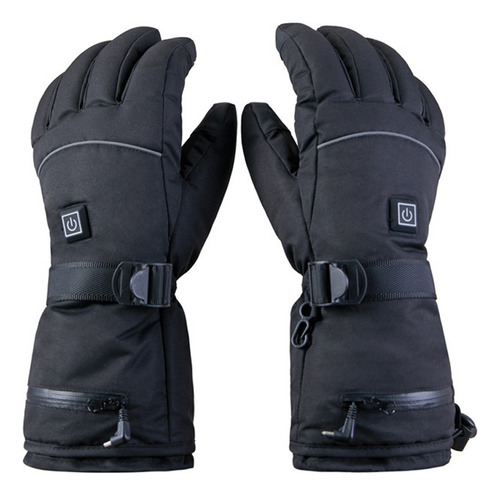 Electric Ski Gloves With Heating, Heated, B