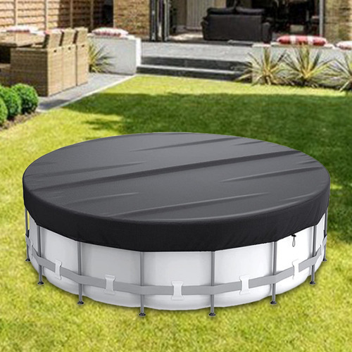 Tapa Circular Para Piscina Sobre El Suelo, Lona 6 Pies