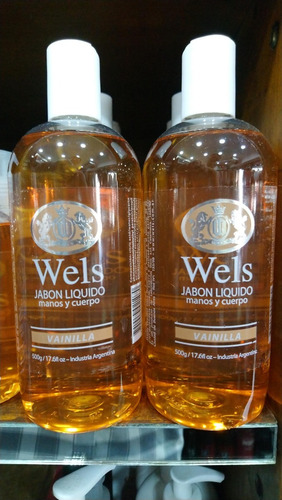 Wels Jabon Liquido Vainilla 500ml Perfumesfreeshop!!