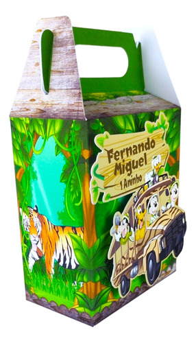 Lembrancinha Personalizada Mikcey Safari Festa Safari Mickey