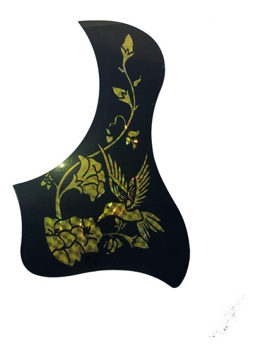 Golpeador Para Guitarra Acústica Pickguard Golden Bird