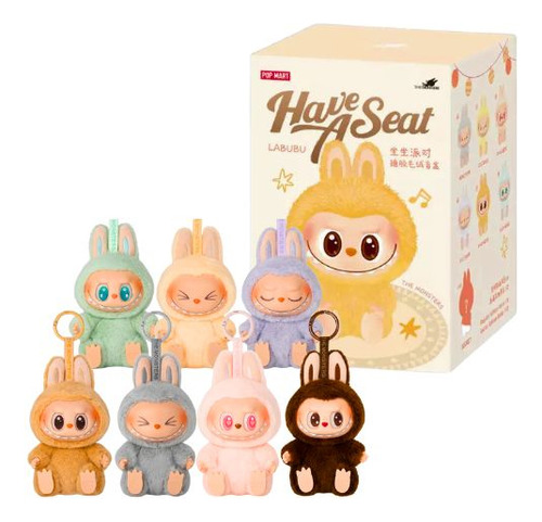 Labubu Monster Labubu Have A Seat Figura Labubu Have Seat