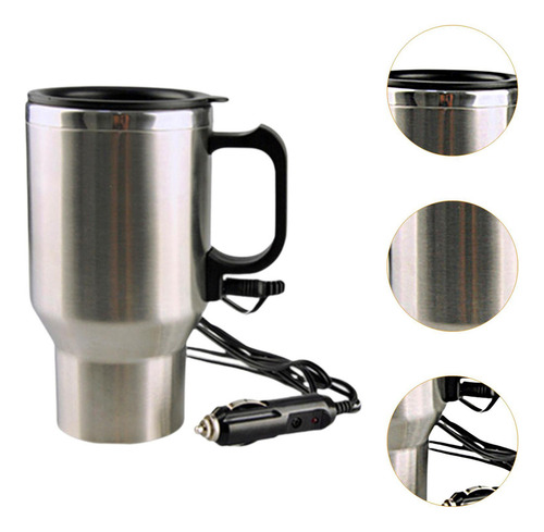 - Taza De 12 V Para Calefacción De Coche, Buen Cable De