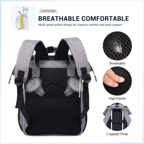 Mochila Lovevook No Aplica Grey Day