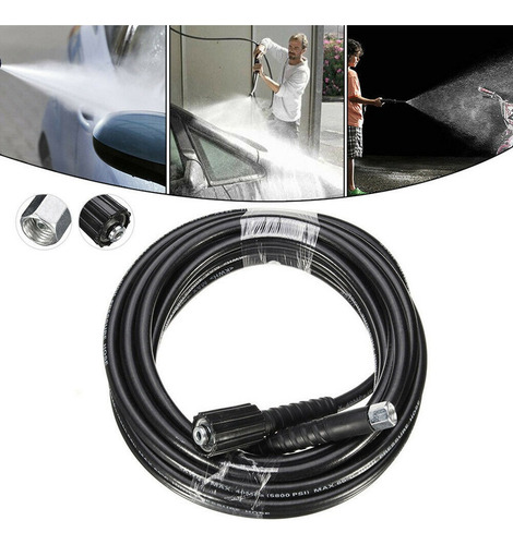 Manguera De Hidrolavadora De Alta Presión M14 X M22 5800psi