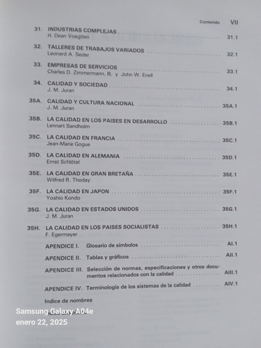 Manual De Control De Calidad -j.m.juran -2 Tomos (Usado)
