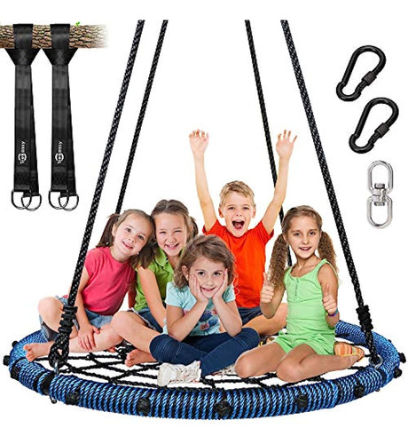 Trekassy De 750 Libras Spider Web Tree Swing De 45 Pulgadas 