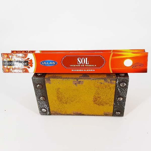 Incenso De Massala Exotic Indiano Sol Ahau
