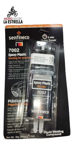 Pegador De Polímero Plástico Epoxico30g
