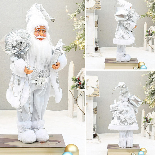 Figura Navideña De Papá Noel Figuras De Papá Noel Adorno Nav