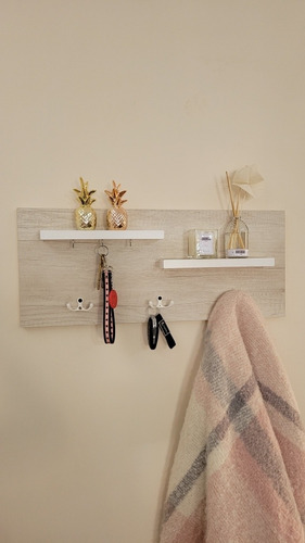 Imagen 4 de 7 de Llavero Perchero Organizador Recibidor De Pared De Diseño