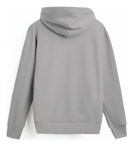 Buzo Hoodie Canguro Frizado Skull Clotex Estampado