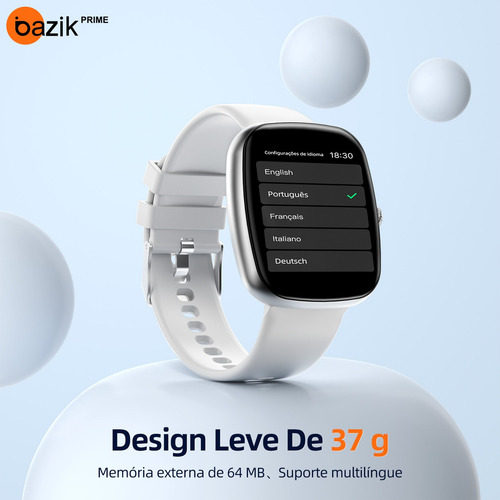 Relógio inteligente smartwatch ultra Bazik Prime S35 Ultra Max masculino e feminino cor preto para android ios 123 modos esporte ip67 47mm